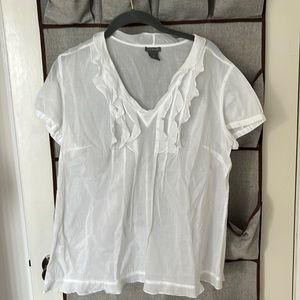Ann Taylor White Blouse